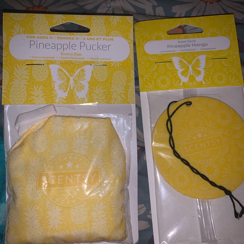 Scentsy scent pak and scent circle
